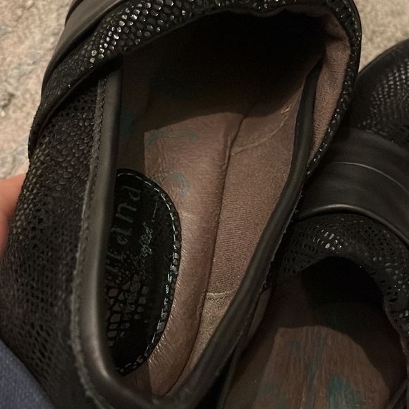 Montana Bayonne Leather Black Mule Clog Size 6.5 - Picture 9 of 11